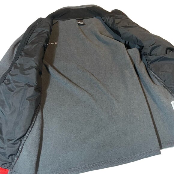 Spyder Mens Hydroweb Hybrid  Volcano Jacket Size XL Gray Red - Picture 11 of 11